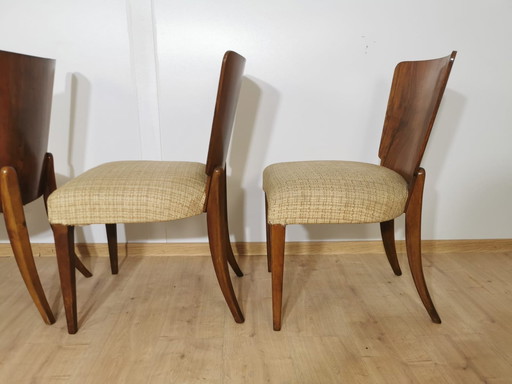 Art Deco Dining Chairs By Jindrich Halabala