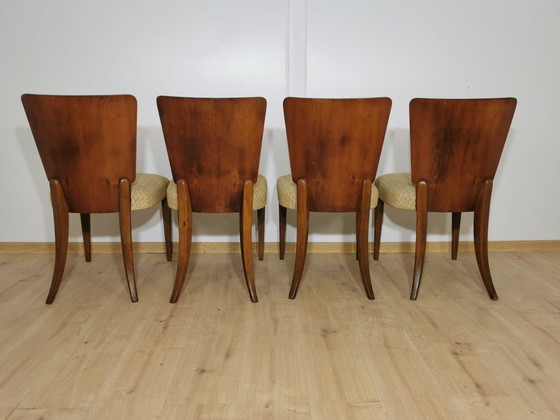 Image 1 of Art Deco Dining Chairs By Jindrich Halabala