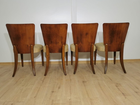 Image 1 of Art Deco Dining Chairs By Jindrich Halabala