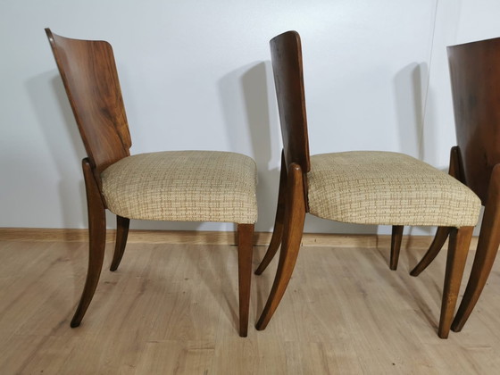 Image 1 of Art Deco Dining Chairs By Jindrich Halabala