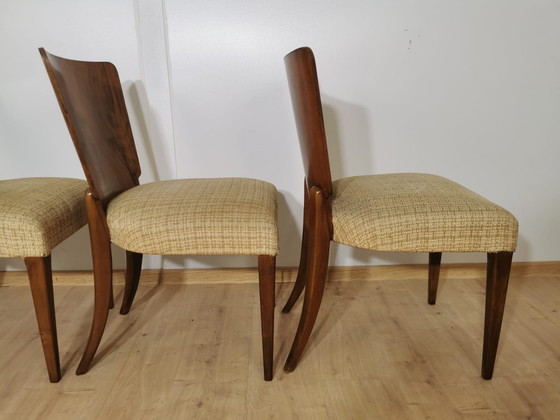 Image 1 of Art Deco Dining Chairs By Jindrich Halabala