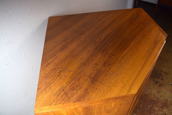 Image 1 of Mobiletto angolare vintage anni '60 di Ge El Möbel 