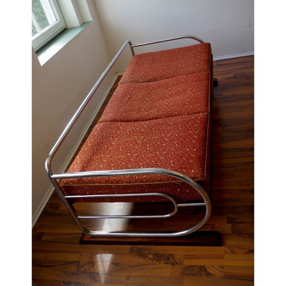 Image 1 of Vintage Bauhaus 3-seater sofa by Slezak, Czechoslovakia 1930
