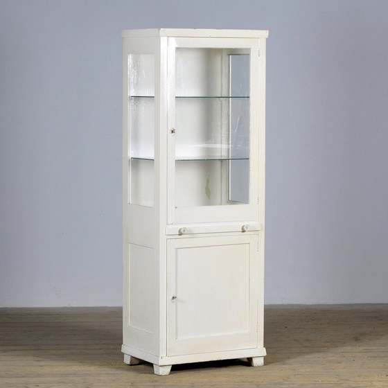 Image 1 of Wooden Medical Cabinet, 1960S