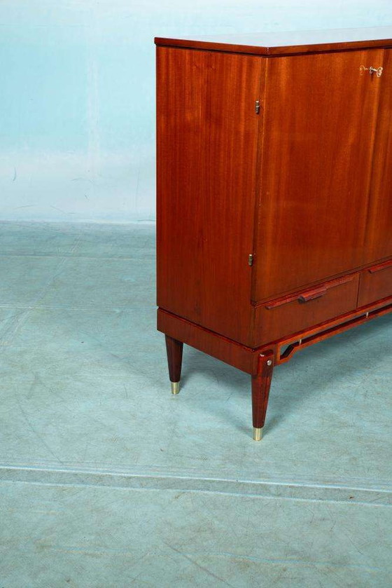 Image 1 of Swedish 60s sideboard teak, minimalist storage cabinet