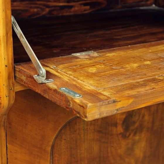 Image 1 of Vintage Art Deco home office desk, Czechoslovakia 1920s