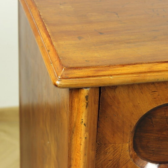 Image 1 of Vintage Art Deco home office desk, Czechoslovakia 1920s