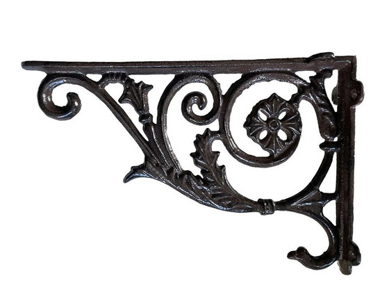 Image 1 of Set Of 4 Durable Wall Brackets In Classic Style