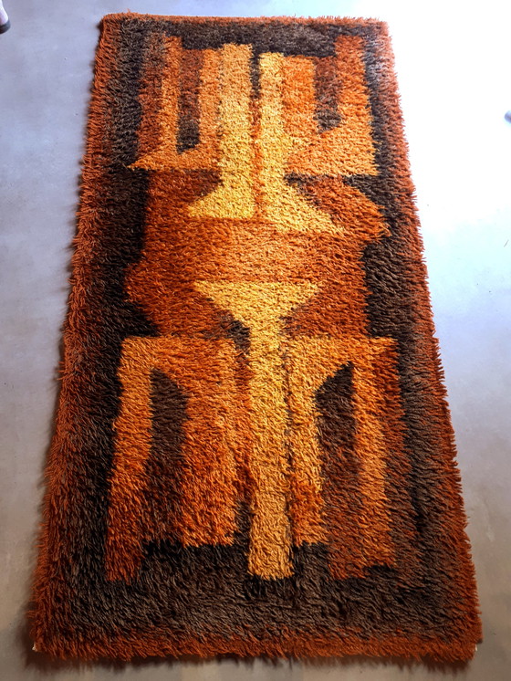 Image 1 of 1970s rug tapestry