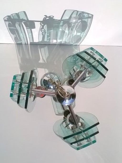 Pendant glass made by Veca Italy, 1960s