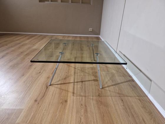 Image 1 of Table basse Maupertuus Beek Square Glass Design Henk Vos