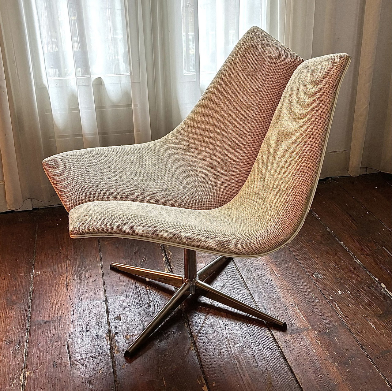 old maison chair ② Vintage Leather Dining Chairs by Antonello Mosca for Ycami, 1980s