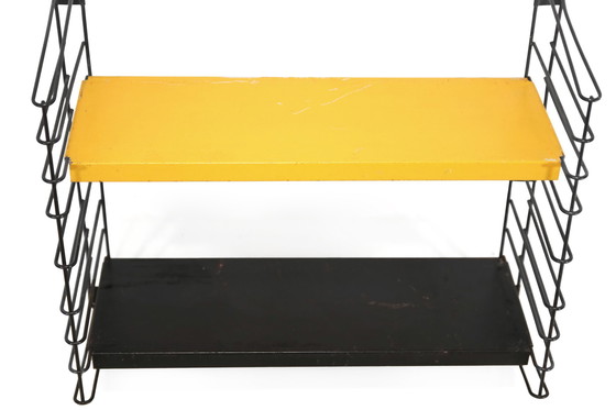 Image 1 of Tomado Holland metal bookshelf in black and yellow