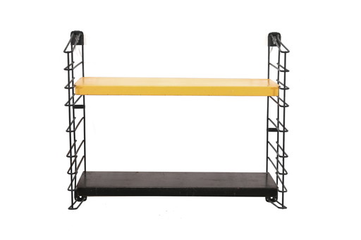 Tomado Holland metal bookshelf in black and yellow