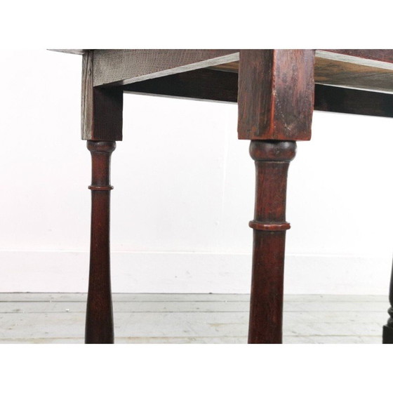 Image 1 of Vintage oakwood side table