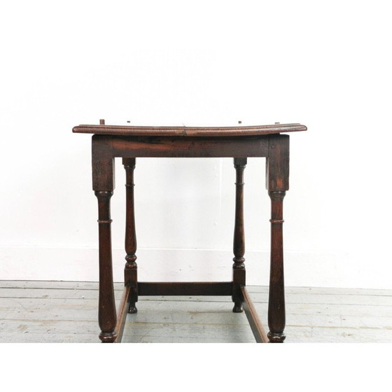 Image 1 of Vintage oakwood side table