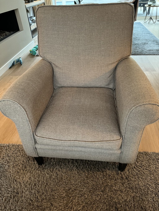 High Quality Armchair Taupe Chopard Oisterwijk