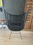 HK Living rattan egg chair