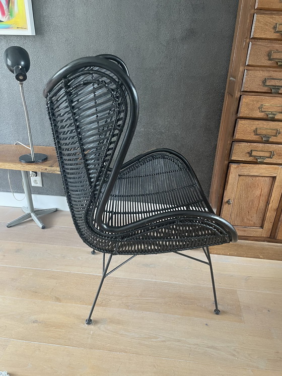 Image 1 of HK Living rattan egg chair