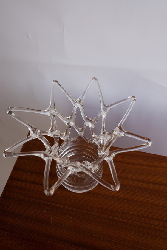 Image 1 of Vaso vintage in lacca soffiata a bocca