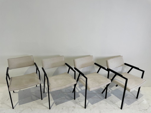 4x Chaise de salle à manger QLIV par Anton de Groof