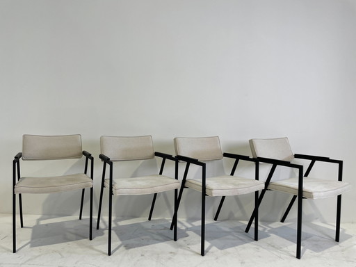 4x Chaise de salle à manger QLIV par Anton de Groof