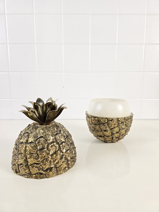 Pineapple ice bucket