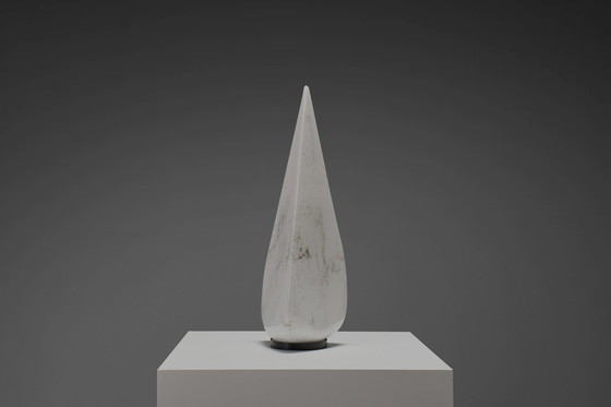 Image 1 of Grande lampada da tavolo a piramide in vetro di Murano di Lino Tagliapietra, Italia