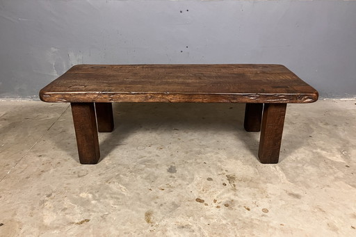 Vintage Coffee Table Rustic Oak