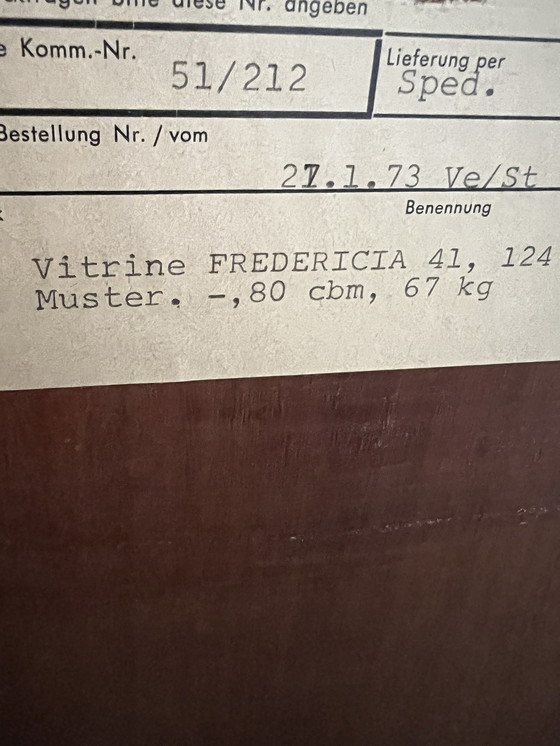 Image 1 of Credenza Borge Mogensen per Fredericia Stolefabrik Danimarca anni '60 - Cassettiera danese dal design moderno in teak su bas