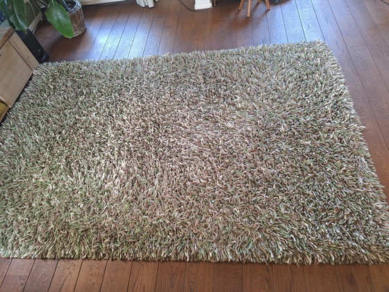 Image 1 of Tapis Brink et Campman vert taupe crème