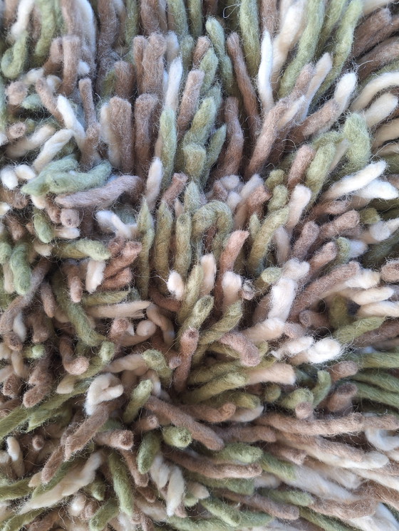 Image 1 of Brink and Campman rug green taupe cream