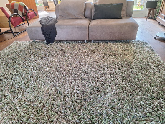 Image 1 of Tapis Brink et Campman vert taupe crème