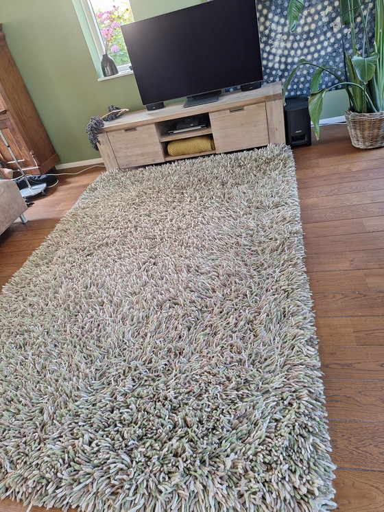 Image 1 of Tapis Brink et Campman vert taupe crème