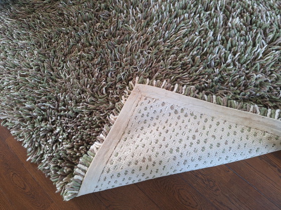 Image 1 of Brink and Campman rug green taupe cream