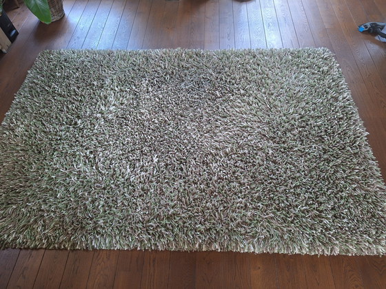 Image 1 of Tapis Brink et Campman vert taupe crème