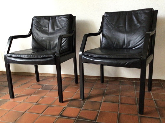 Image 1 of 2 Walther Knoll Alpha Chairs, 1970s