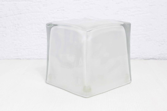 Image 1 of Iviken Glass Ice Cube Lamp Ikea 1990 Ice Cube Lamp