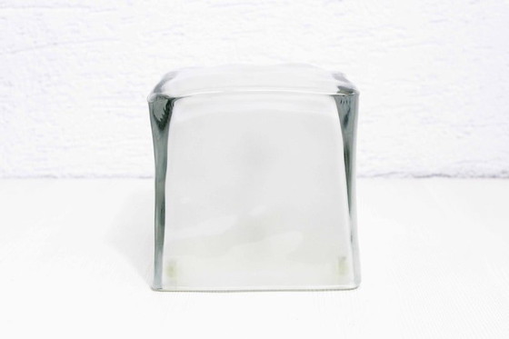 Image 1 of Iviken Glass Ice Cube Lamp Ikea 1990 Ice Cube Lamp