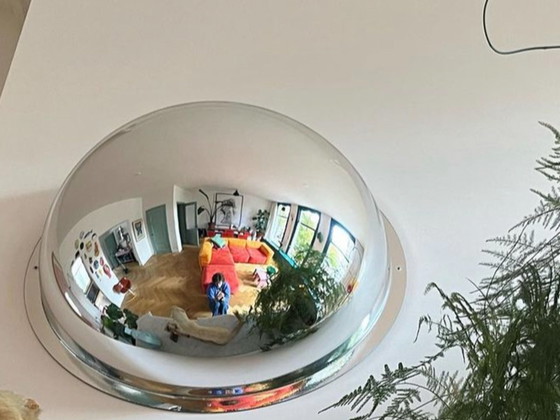Image 1 of Vintage Convex Mirror Panorama