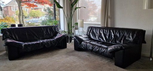 2x Leolux sofas