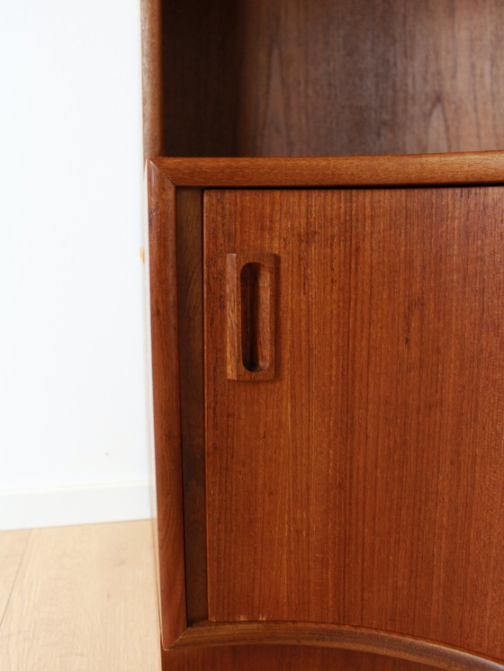 Image 1 of teak Kempkes corner cabinet