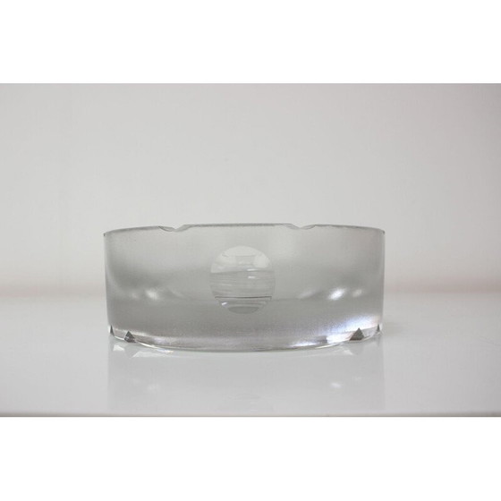 Image 1 of Posacenere di metà secolo di Bohemia Glass, anni '70