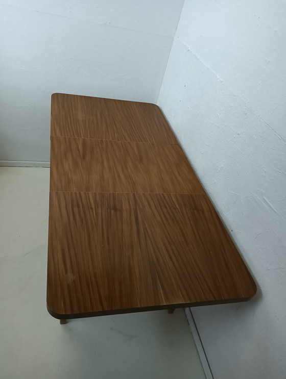 Image 1 of Extendable vintage table, VEB Tischfabrik