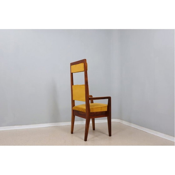 Image 1 of Vintage solid wood chair, Italy 1950s