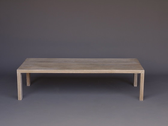 Image 1 of Mid-Century Modernist Dutch Oak Coffee Table, 1960S