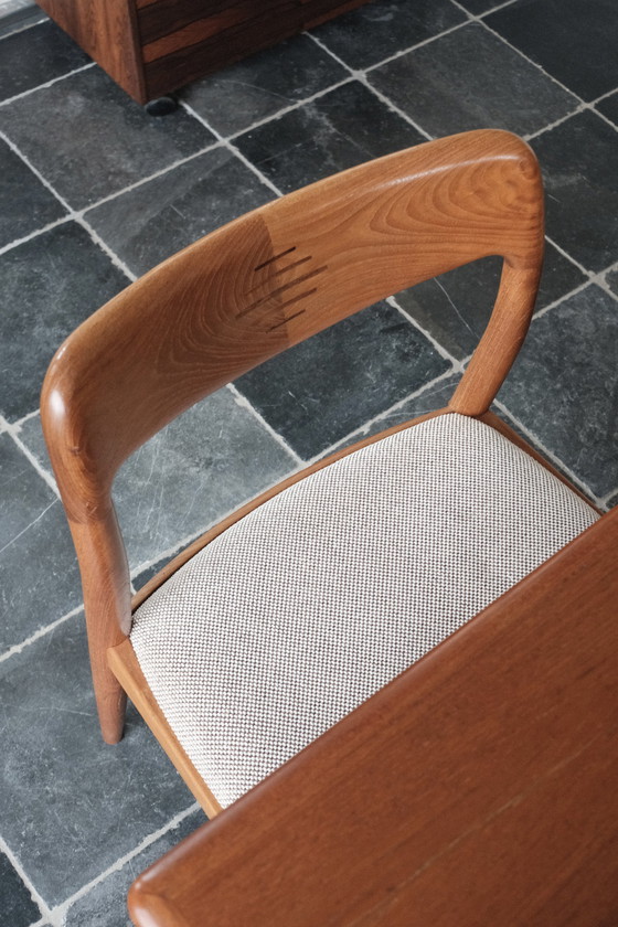 Image 1 of 4x Uldum dining chairs by Johannes Andersen