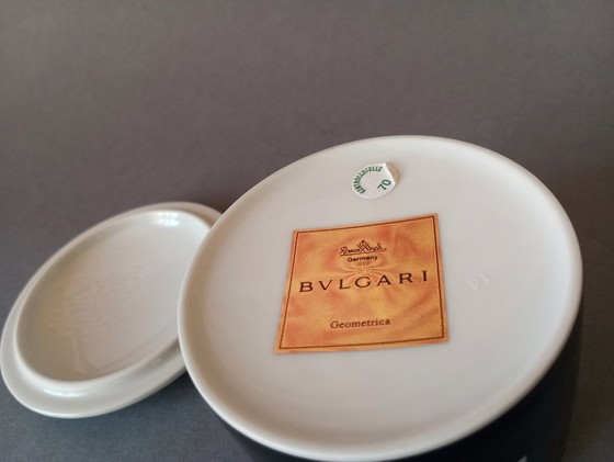 Image 1 of Rosenthal Bvlgari Geometrica Designer Lidded Box 1990'S