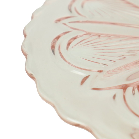 Image 1 of Pink Art Deco Cake Bowl