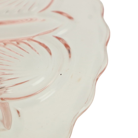 Image 1 of Pink Art Deco Cake Bowl